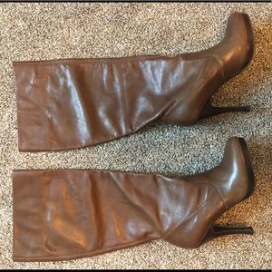BCBG Knee-high, heeled boots 8.5